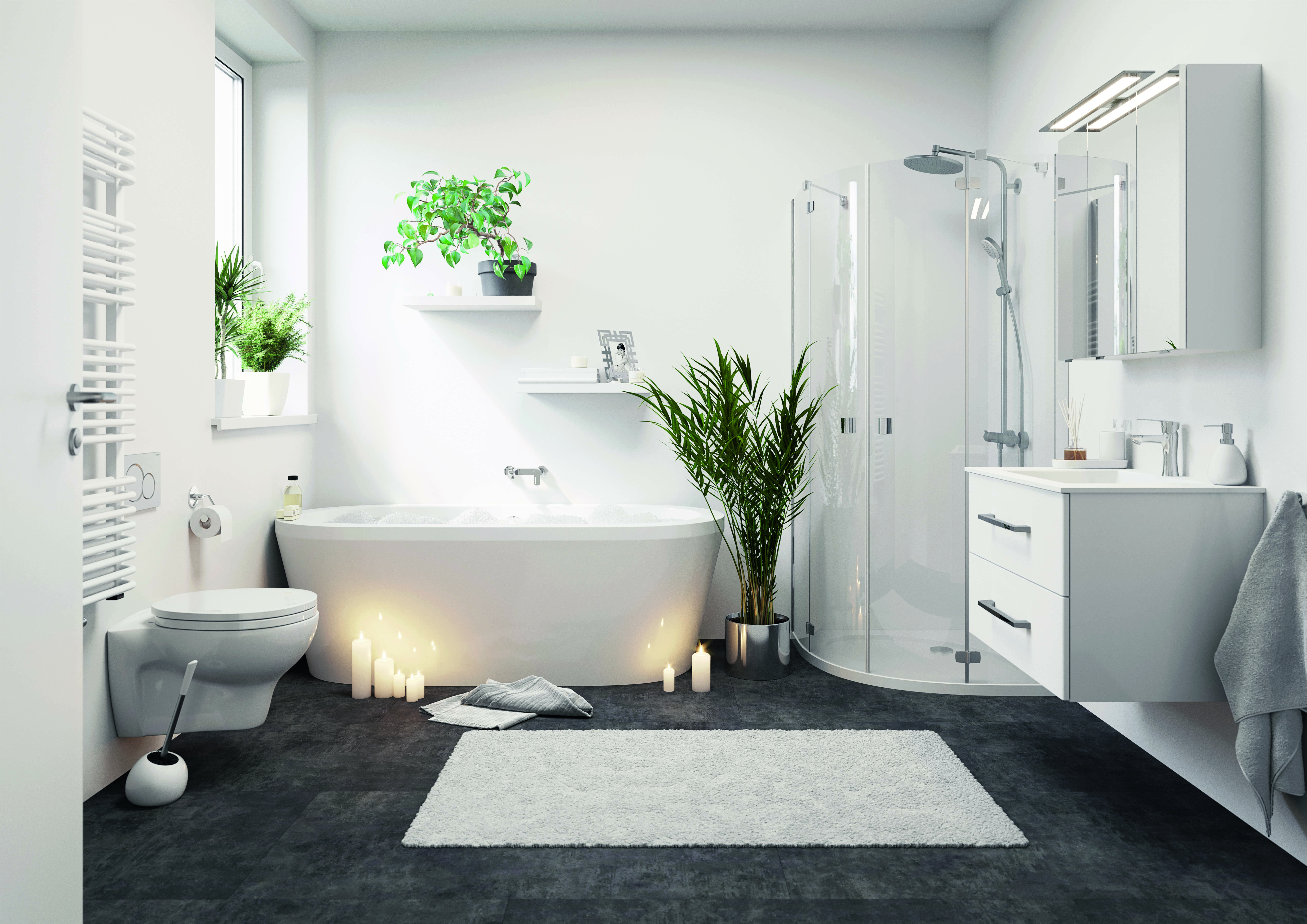 Was Kostet Ein Bad? – Kostenrechner &amp; Tipps | Obi with regard to Badezimmer Modern Preise